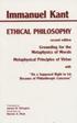 Kant: Ethical Philosophy