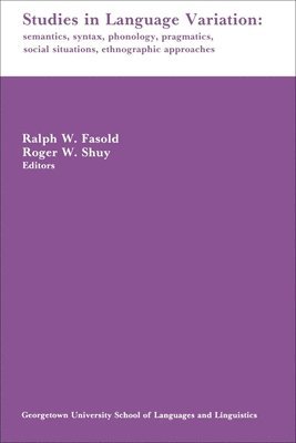 Studies in Language Variation (hftad)