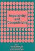 Impulsivity and Compulsivity