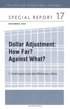 Dollar Adjustment - How Far? Against What?