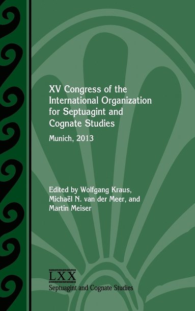 XV Congress of the International Organization for Septuagint and Cognate Studies (inbunden)