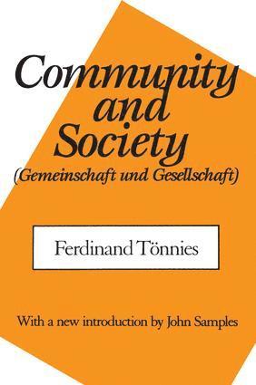 Community and Society (häftad)