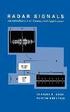 Radar Signals