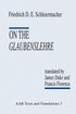 On the Glaubenslehre