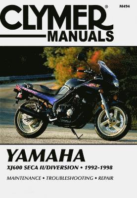 Yamaha XJ600 Seca II/Diversion Motorcycle (1992-1998) Service Repair Manual (häftad)