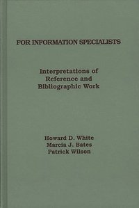 For Information Specialists (inbunden)