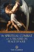 Spiritual Combat and a Treatise on Peace of Soul