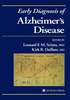 Early Diagnosis of Alzheimers Disease