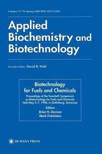 Twentieth Symposium on Biotechnology for Fuels and Chemicals (inbunden)