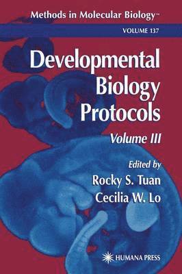 Developmental Biology Protocols (inbunden)