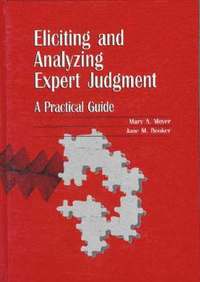 Eliciting and Analyzing Expert Judgment (inbunden)