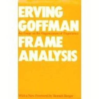 Frame Analysis (inbunden)