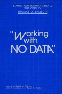 'Working With No Data' (inbunden)