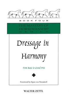 Dressage in Harmony (inbunden)