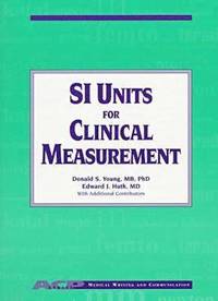 SI Units for Clinical Measurement (hftad)