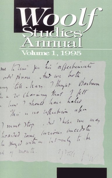 Woolf Studies Annual (häftad)