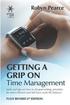 Getting a Grip on Time Management