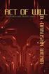 Act of Will: an Andersson Dexter novel