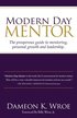 Modern Day Mentor