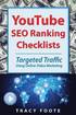 YouTube SEO Ranking Checklists