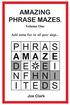Amazing Phrase Mazes