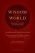 Wisdom for the World