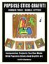 Popsicle-Stick-Graffiti/ Number Three/ Bubble Letters: Inexpensive Projects You Can Make With Popsicle Sticks And Graffiti Art