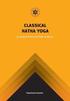Yoga Classical Hatha Yoga: 84 Classical Asanas and Their Variations