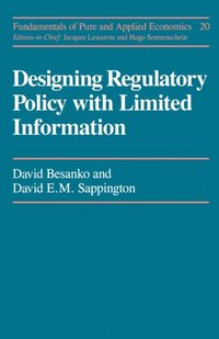 Designing Regulatory Policy (e-bok)