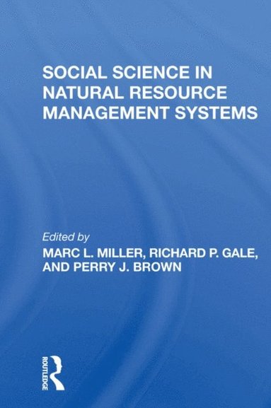 Social Science In Natural Resource Management Systems (hftad)