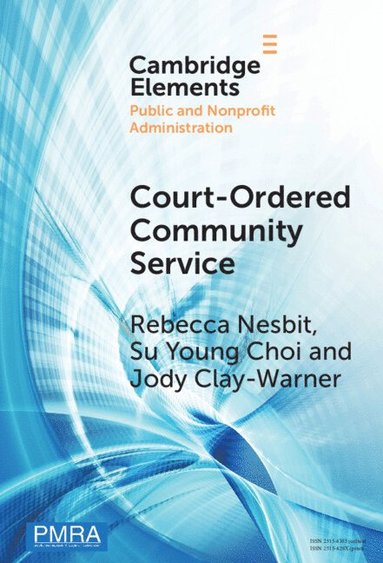 Court-Ordered Community Service (inbunden)