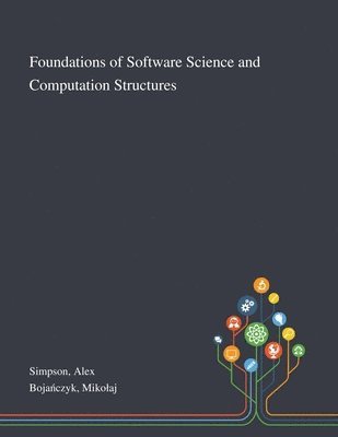 Foundations of Software Science and Computation Structures (inbunden)