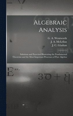 Algebraic Analysis [microform] (hftad)