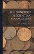 Principles of Scientific Management
