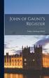 John of Gaunt's Register