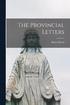 Provincial Letters