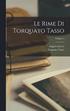 Rime Di Torquato Tasso; Volume 4