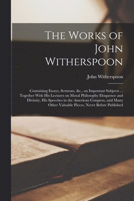 Works of John Witherspoon (häftad)