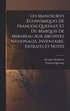 Les manuscrits conomiques de Franois Quesnay et du Marquis de Mirabeau aux archives nationales, inventaire, extraits et notes