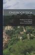 Oneirocritica; Volume 1