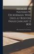 Memoir of Nathan W. Dickerman, who Died at Boston, (Mass) January 2, 1830