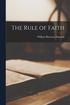 Rule of Faith
