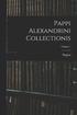 Pappi Alexandrini Collectionis; Volume 1