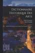 Dictionnaire Historique Des Arts