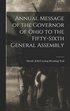Annual Message of the Governor of Ohio to the Fifty-sixth General Assembly