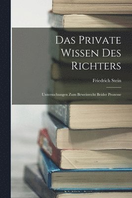 Private Wissen Des Richters
