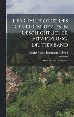 Civilproze des gemeinen Rechts in geschichtlicher Entwicklung. Dritter Band (hftad)
