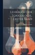 Lehrbuch Der Toxicologie, Erster Band