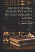 Recueil Général Des Lois Det Actes Du Gouvernement D'haïti