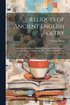 Reliques of Ancient English Poetry